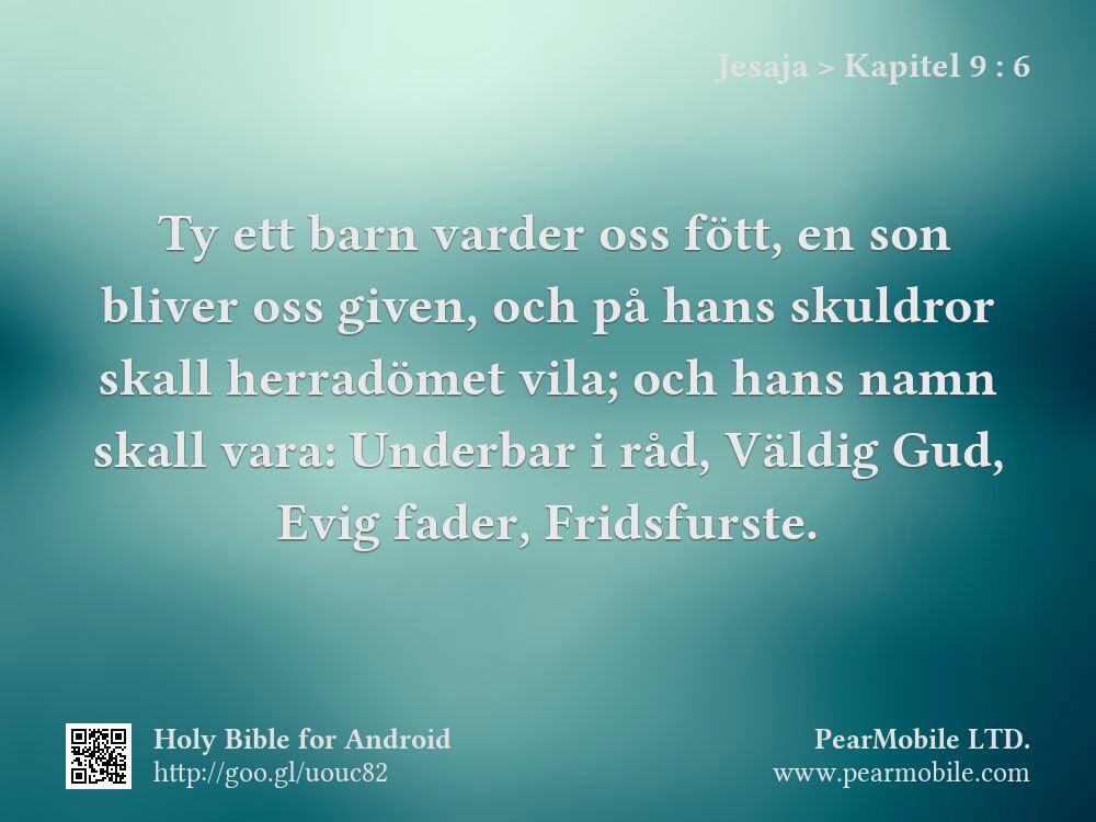 Jesaja, Kapitel 9:6